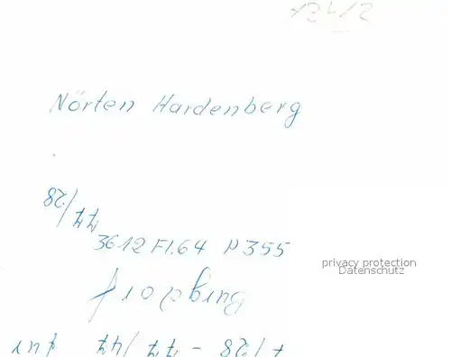 AK / Ansichtskarte Noerten Hardenberg Fliegeraufnahme Kat. Noerten Hardenberg