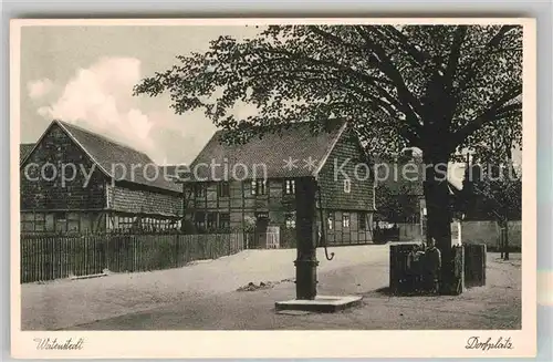 AK / Ansichtskarte Watenstedt Salzgitter Dorfplatz Kat. Salzgitter