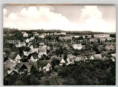 AK / Ansichtskarte Untermusbach Freudenstadt Fliegeraufnahme Kat. Freudenstadt