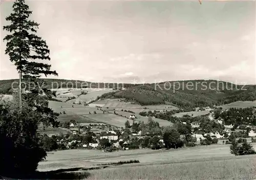 AK / Ansichtskarte Erlbach Vogtland Gesamtansicht  Kat. Erlbach Vogtland