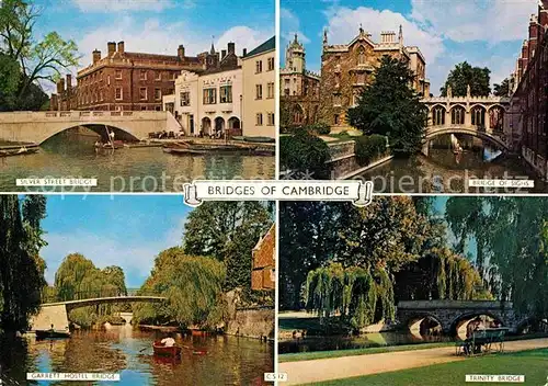 AK / Ansichtskarte Cambridge Cambridgeshire Bridges of the city