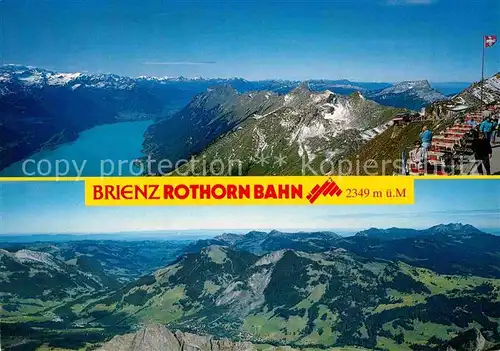 AK / Ansichtskarte Brienz Rothornbahn Brienz am See  Kat. Eisenbahn