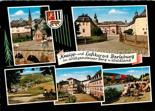 AK / Ansichtskarte Bad Berleburg Teilansichten Kneipp Luftkurort Kat. Bad Berleburg