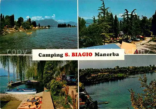 AK / Ansichtskarte Manerba del Garda Camping S Biagio Gardasee Kat. Brescia