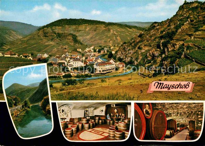 AK / Ansichtskarte Mayschoss Panorama Ahrtal Mayschosser Winzerverein ...