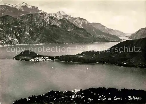 AK / Ansichtskarte Bellagio Lago di Como Panorama Comersee Alpen