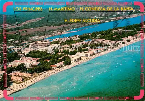 AK / Ansichtskarte Bahia de Alcudia Hotelanlagen Fliegeraufnahme