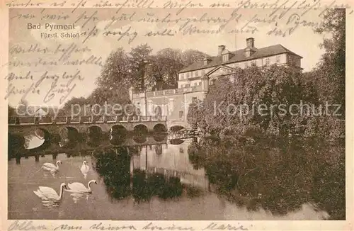 AK / Ansichtskarte Bad Pyrmont Fuerstliches Schloss Kat. Bad Pyrmont