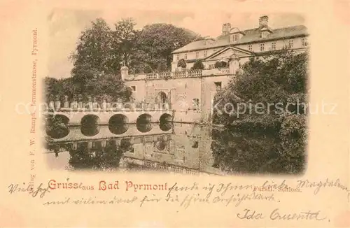 AK / Ansichtskarte Bad Pyrmont Fuerstliches Schloss Kat. Bad Pyrmont