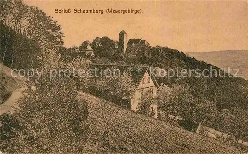 AK / Ansichtskarte Rinteln Weser Schloss Schaumburg Kat. Rinteln