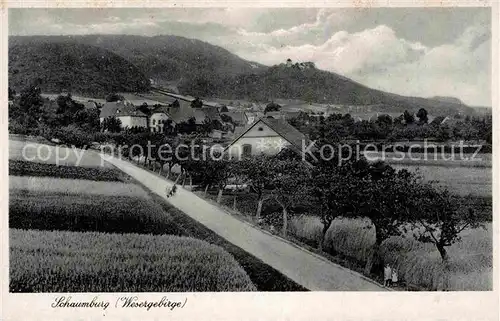 AK / Ansichtskarte Schaumburg Rinteln Panorama Kat. Rinteln