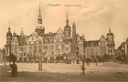 Dresden Schloss Kat. Dresden Elbe