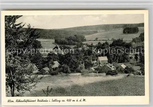 AK / Ansichtskarte Neuhaus Solling Panorama Kat. Holzminden