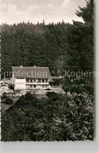 AK / Ansichtskarte Fohlenplacken Waldcafe Pension Ruebezahl Kat. Holzminden