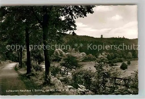 AK / Ansichtskarte Neuhaus Solling Panorama Kat. Holzminden