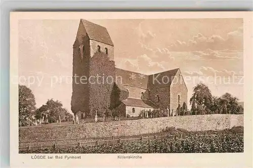 AK / Ansichtskarte Luedge Kilianskirche Kat. Bad Pyrmont