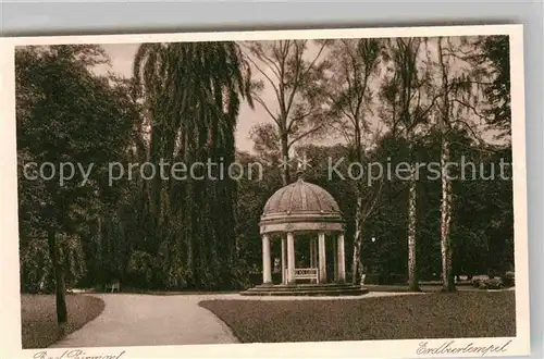 AK / Ansichtskarte Bad Pyrmont Erdbeertempel Kat. Bad Pyrmont