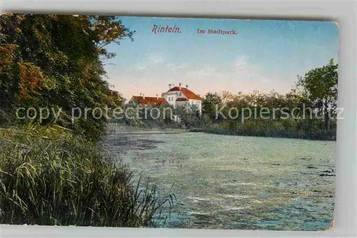 AK / Ansichtskarte Rinteln Weser Im Stadtpark Kat. Rinteln