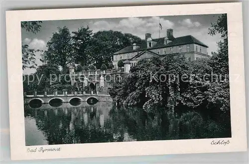 AK / Ansichtskarte Bad Pyrmont Schloss Kat. Bad Pyrmont