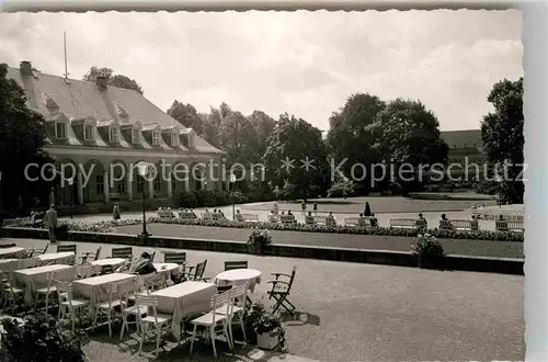 AK / Ansichtskarte Bad Pyrmont Krankenhaus Terrasse Kat. Bad Pyrmont