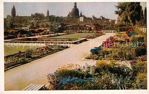 AK / Ansichtskarte Dresden Koenigsufer Kat. Dresden Elbe