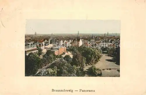 AK / Ansichtskarte Braunschweig Panorama  Kat. Braunschweig