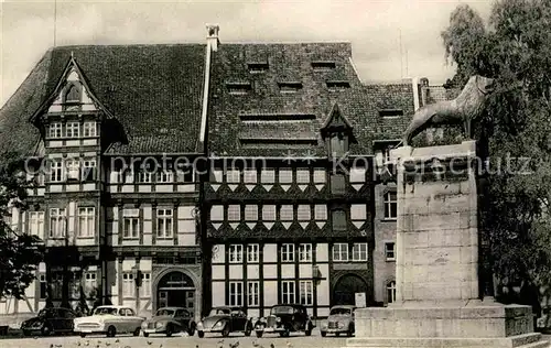 AK / Ansichtskarte Braunschweig Gildehaus Burgplatz Kat. Braunschweig