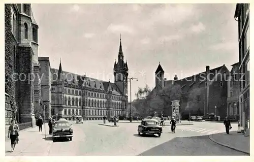 AK / Ansichtskarte Braunschweig Rathaus Burg Dankwarderode  Kat. Braunschweig