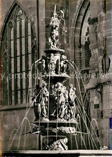 AK / Ansichtskarte Nuernberg Tugendbrunnen Kat. Nuernberg