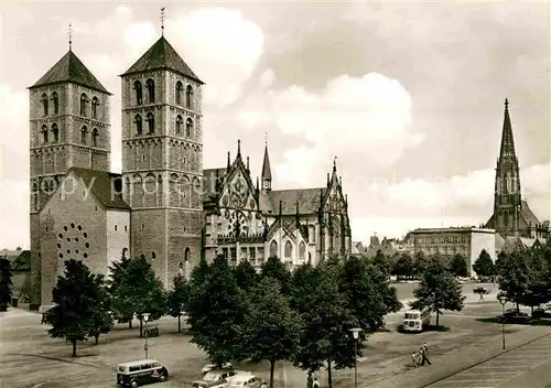 AK / Ansichtskarte Muenster Westfalen Dom Lambertikirche Kat. Muenster