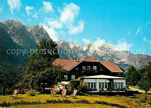 AK / Ansichtskarte Kuchl Berggasthof Zur schoenen Aussicht Kat. Kuchl