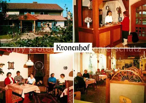 AK / Ansichtskarte Oedelsheim Hotel Zum Kronenhof Kat. Oberweser
