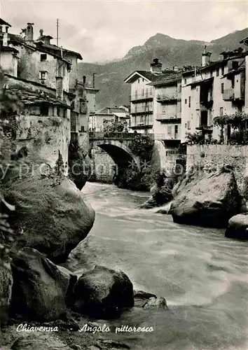 AK / Ansichtskarte Chiavenna Angolo pittoresco Kat. Italien