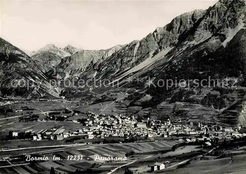 AK / Ansichtskarte Bormio Fliegeraufnahme Kat. Italien