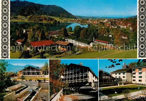 AK / Ansichtskarte Schliersee Panorama AOK Rehabilitationsheim Leitenmuehle Kat. Schliersee