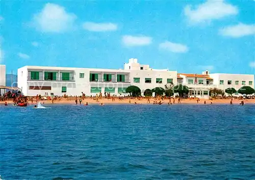 AK / Ansichtskarte Talamanca Pension Talamanca Playa Strand Ansicht vom Meer aus Kat. Ibiza Islas Baleares