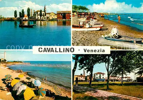 AK / Ansichtskarte Cavallino Venezia Piazza Spiaggia Faro Centro Strand Leuchtturm Zentrum Kat. 