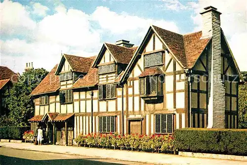 AK / Ansichtskarte Stratford Upon Avon Shakespeare s Birthplace Building 16th century Kat. Grossbritannien