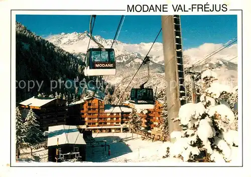 AK / Ansichtskarte Modane Val Frejus Wintersportplatz Alpen Bergbahn Kat. Modane