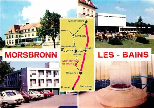 AK / Ansichtskarte Morsbronn les Bains Hotel Restaurant Kat. Morsbronn les Bains