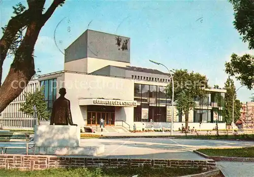 AK / Ansichtskarte Eger Erlau Gardonyi Geza Theater Denkmal Statue Kat. Eger