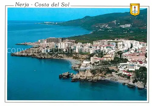 AK / Ansichtskarte Nerja Costa del Sol Vista parcial aerea Kat. Axarquia Costa del Sol