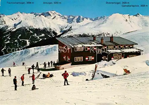AK / Ansichtskarte Bad Hofgastein Hamburger Skiheim Skiparadies Schlossalm Alpenpanorama Kat. Bad Hofgastein