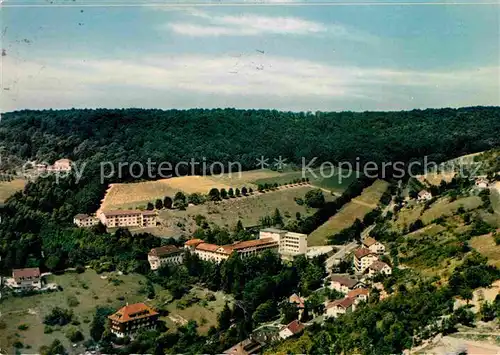 AK / Ansichtskarte Bad Mergentheim Herrental mit Sanatorium Taubertal Fliegeraufnahme Kat. Bad Mergentheim