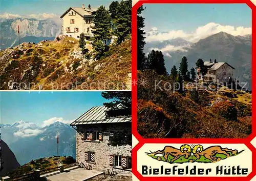 AK / Ansichtskarte Bielefelder Huette Berghaus oetztaler Alpen Kat. Oetz