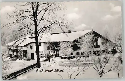 Winkl bei Fischbachau Cafe Winklstueberl x 1954