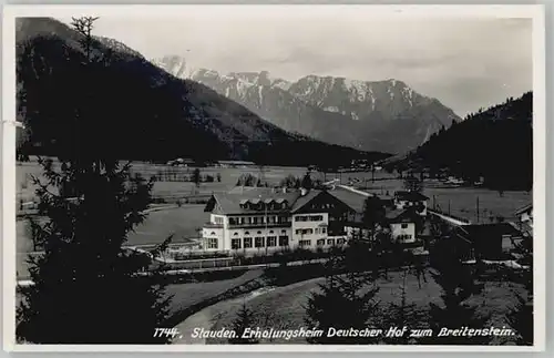 Hammer [Stempelabschlag] Erholungsheim Deutscher Hof x 1939
