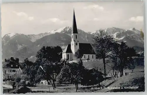 Arzbach Arzbach Kirchstein Brauneck ungelaufen ca. 1955 /  /
