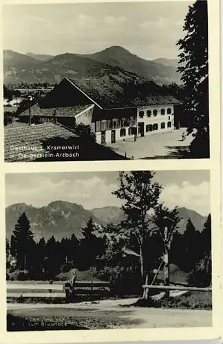 Arzbach Gasthaus Kramerwirt Feldpost x 1941