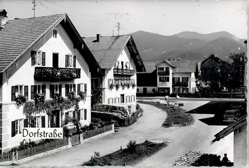 Bichl Dorfstrasse o 1961
